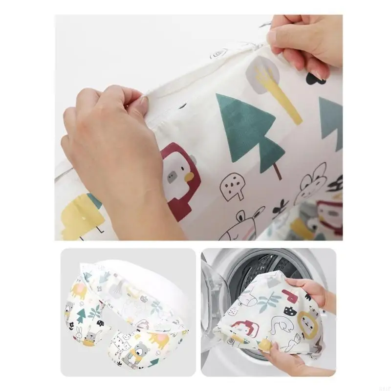 581f дышащая хлопковая подушка для кормления с прекрасным узором - Фотография_4