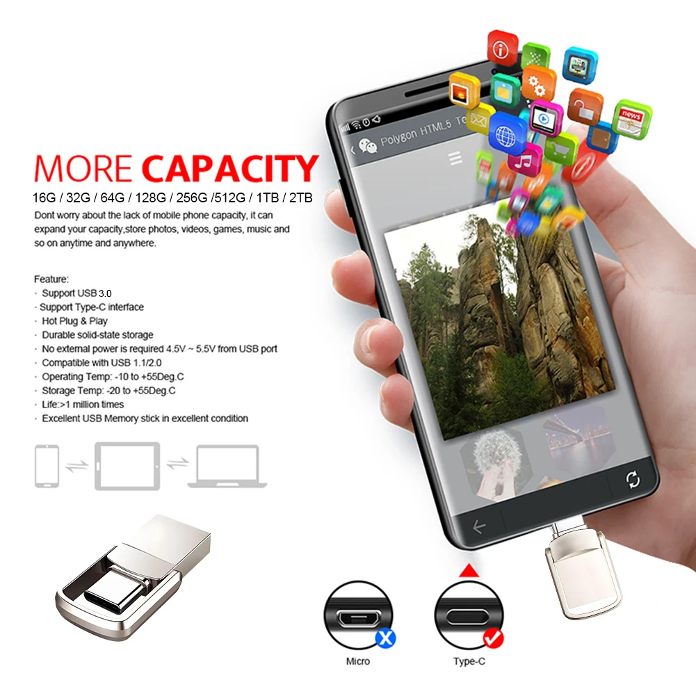 Оригинальный флэш-накопитель lenovo 2 тб - Фотография_3
