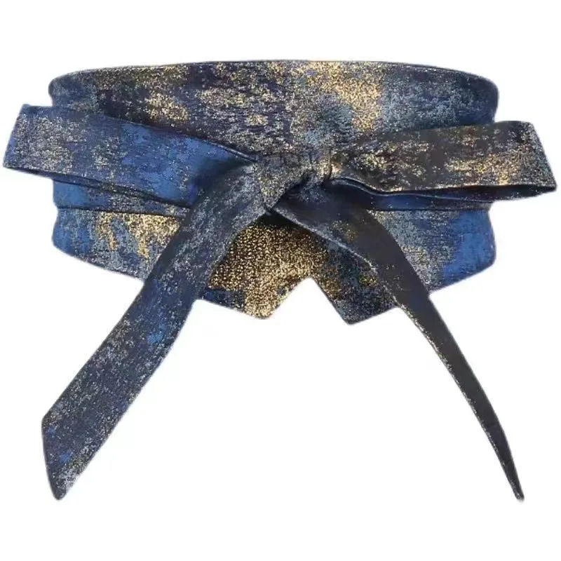 Женский пояс hanfu с широкой талией - Фотография_5