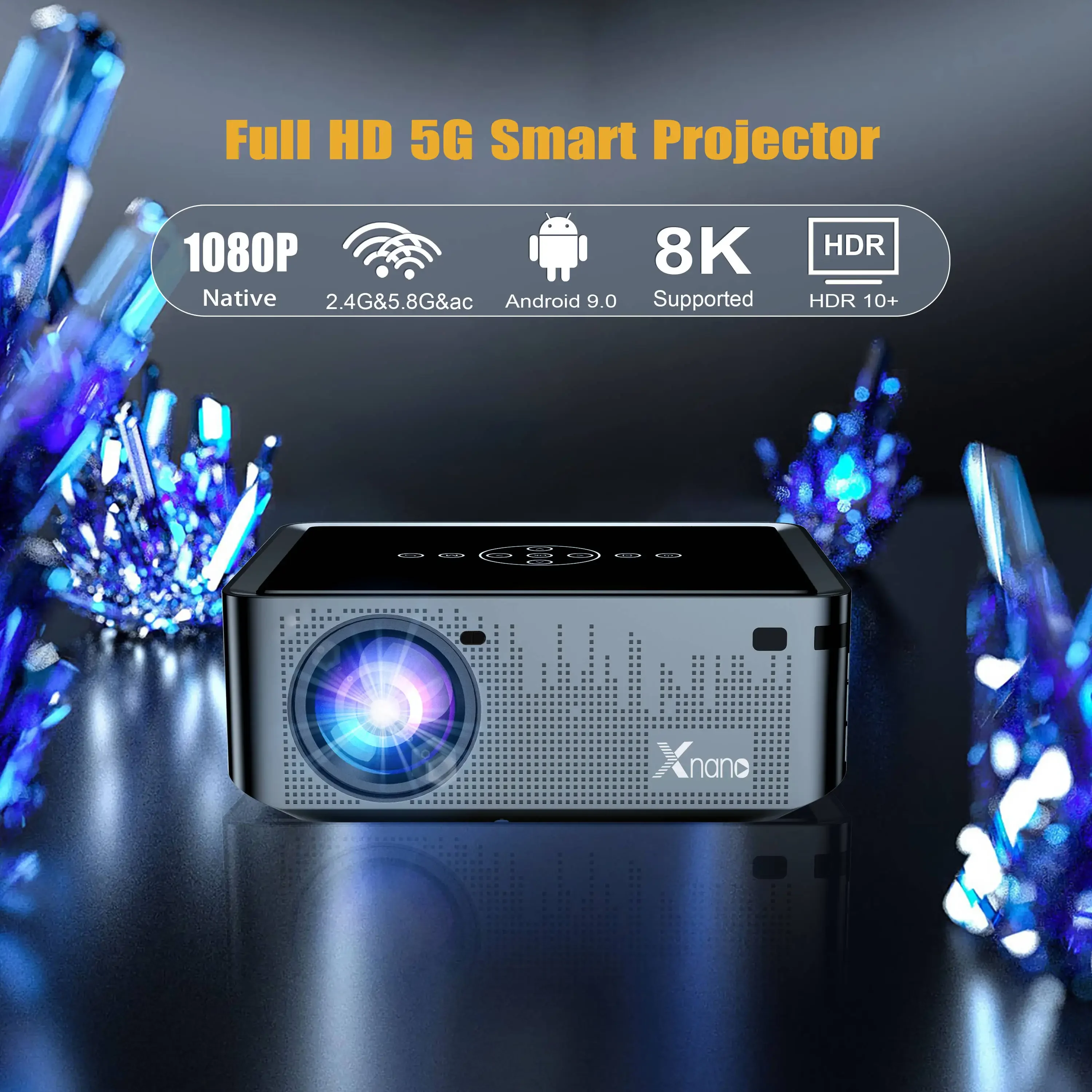 Ydh-x1pro-a умный проектор 8k - Фотография_2