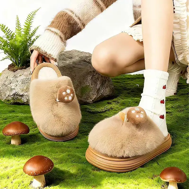 Женские тапочки-грибы - Фотография_2