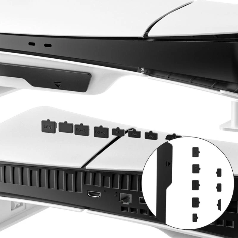 Пылезащитная заглушка для тонкой игровой консоли - Фотография_2