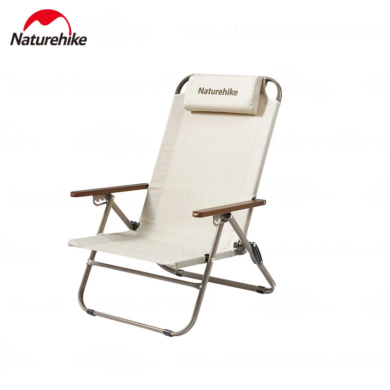 Naturehike t02 регулируемое складное кресло для кемпинга с высокой спинкой