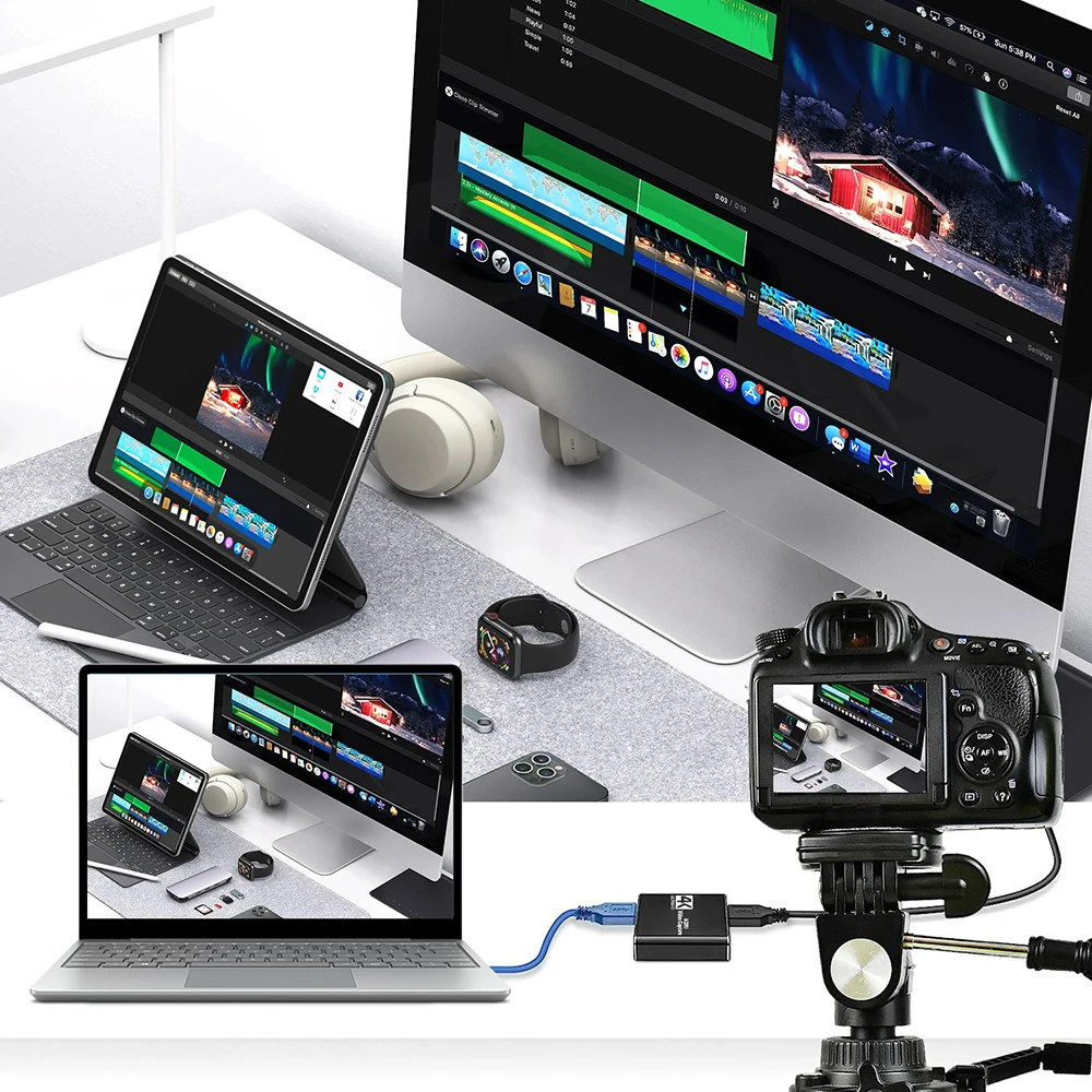 Карта захвата usb 3.0 с 4k hdmi-совместимым контурным выходом 1080p - Фотография_6
