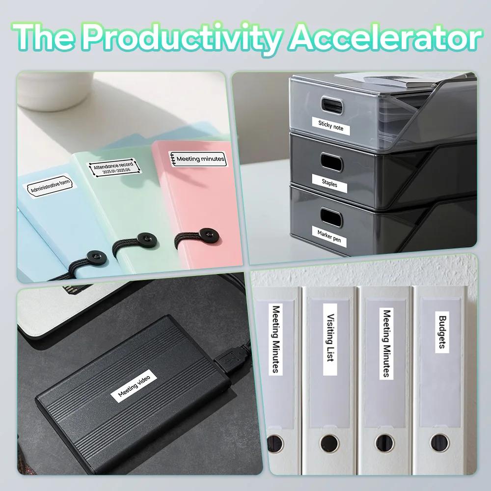 Phomemo q30 bluetooth-термопринтер этикеток - Фотография_6