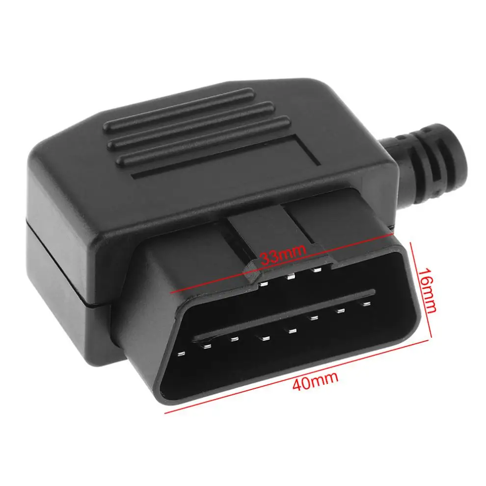 Obd ii obd2 l-тип 16-контактный разъем для автомобильного кабеля - Фотография_2