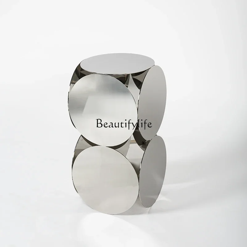 Ls 27 итальянское минималистское зеркало из нержавеющей стали с краем