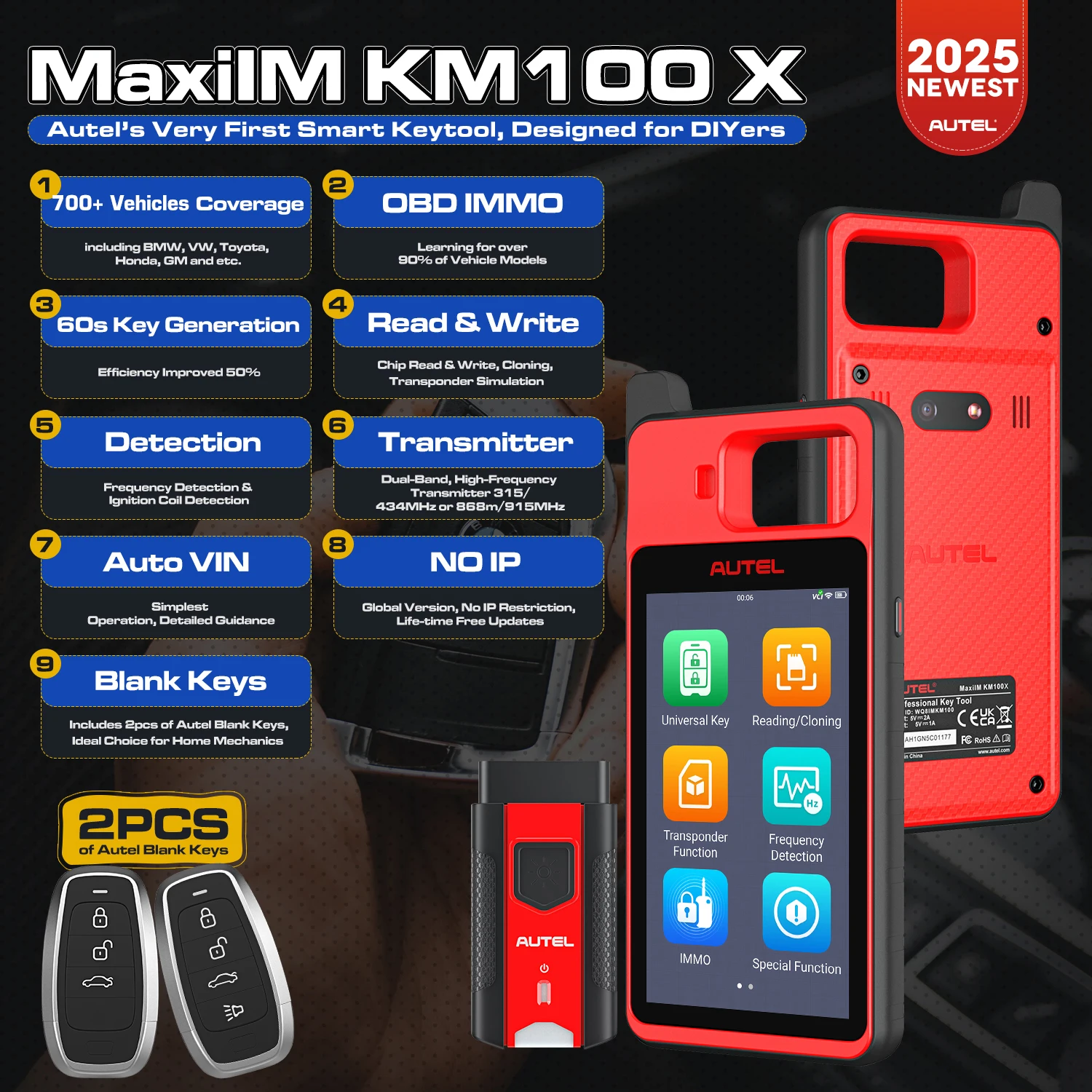 Autel km100 key programmer v200 - Фотография_2