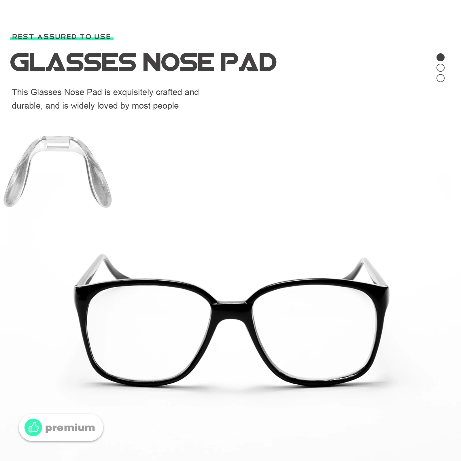 Подушечки для носа для очков