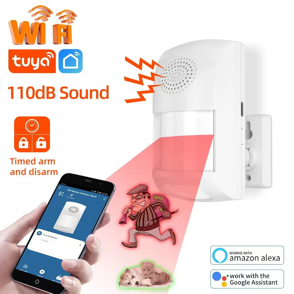 Tuya инфракрасный wifi pir датчик
