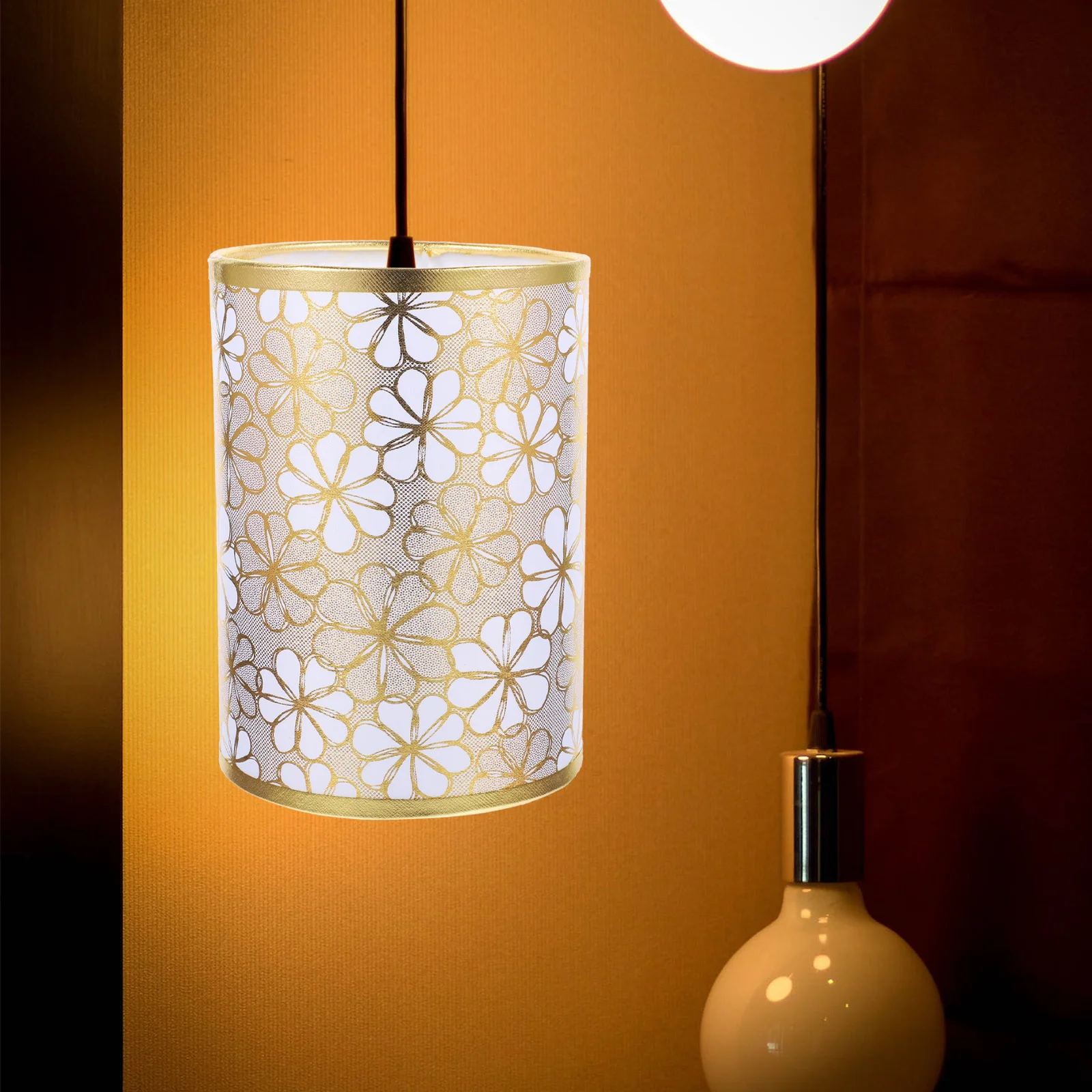 Круглый абажур для настольных ламп