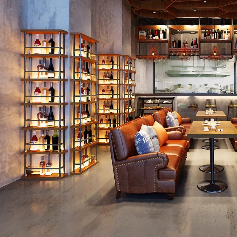 Коммерческий настенный барный шкаф - Фотография_5