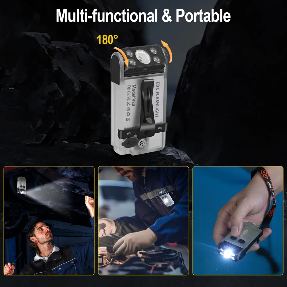 Boruit v30 900lm уф-светодиодный - Фотография_5