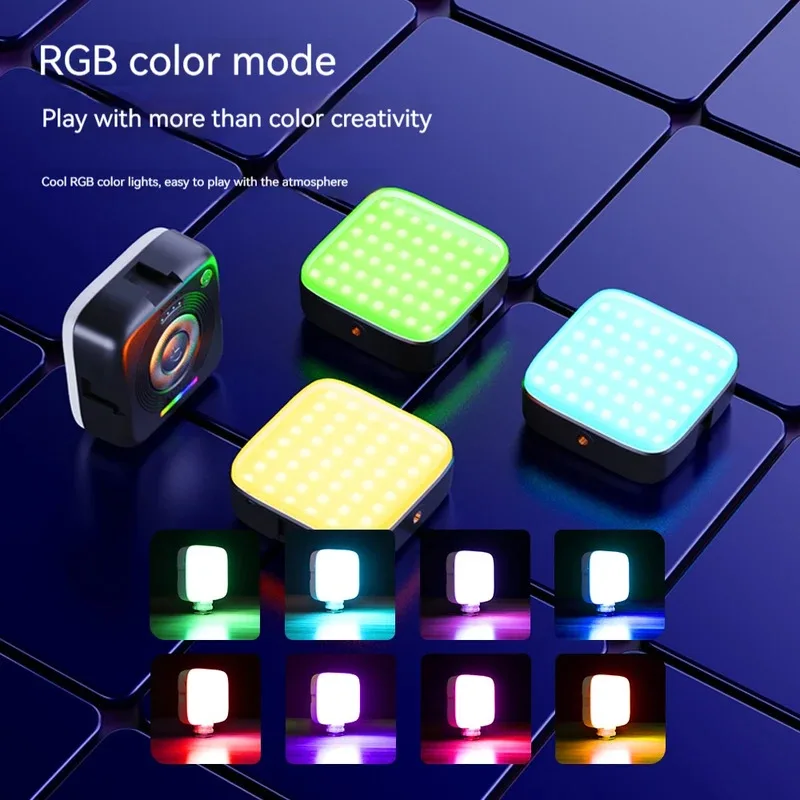 Мини-магнитный rgb заполняющий светильник - Фотография_3
