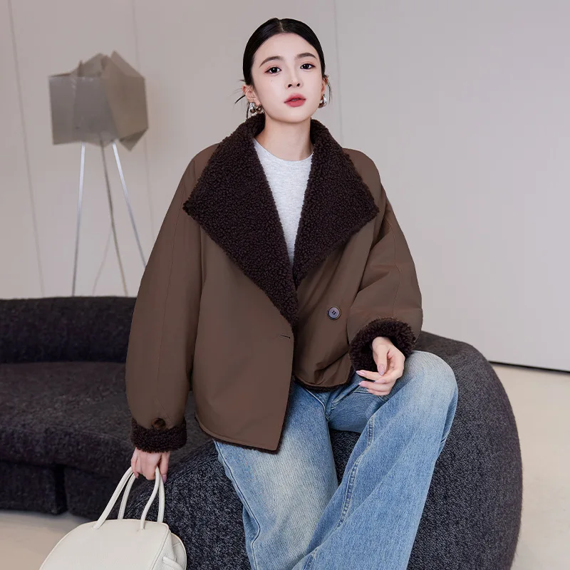 Женская двусторонняя парка - Фотография_3