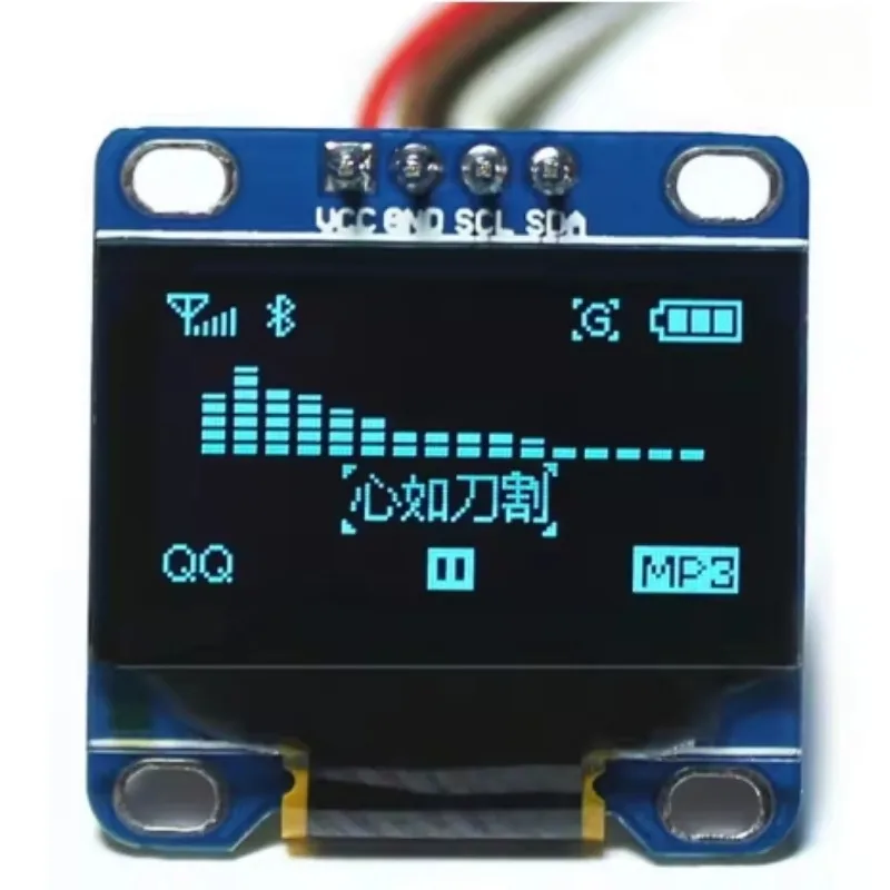 0,96-дюймовый модуль oled-дисплея ssd1306 i2c iic spi serial 128x64 3 - Фотография_6
