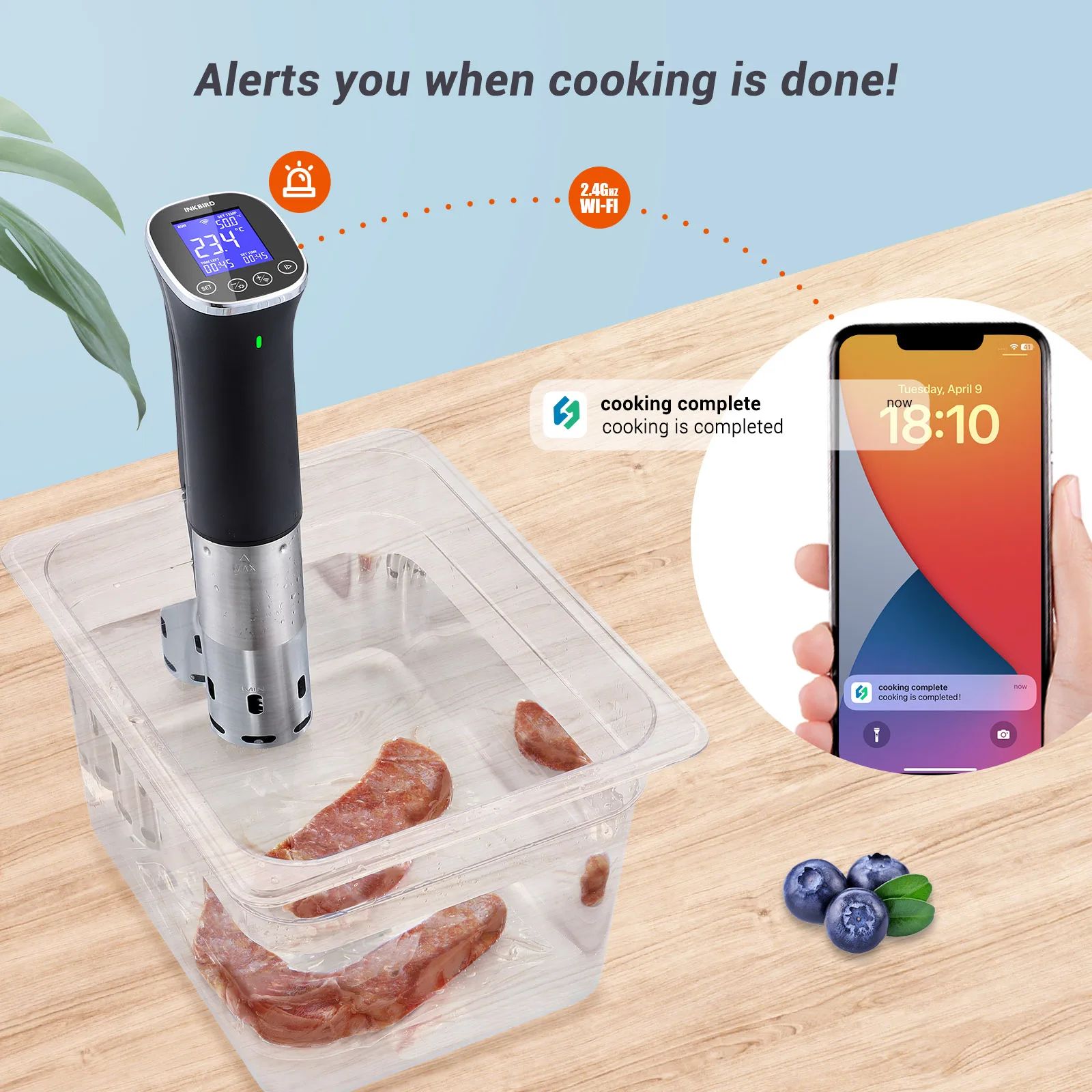 Inkbird isv-300w wifi sous vide - Фотография_3