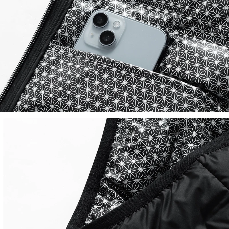 Мужской зимний новый жилет на белом утином пуху - Фотография_5