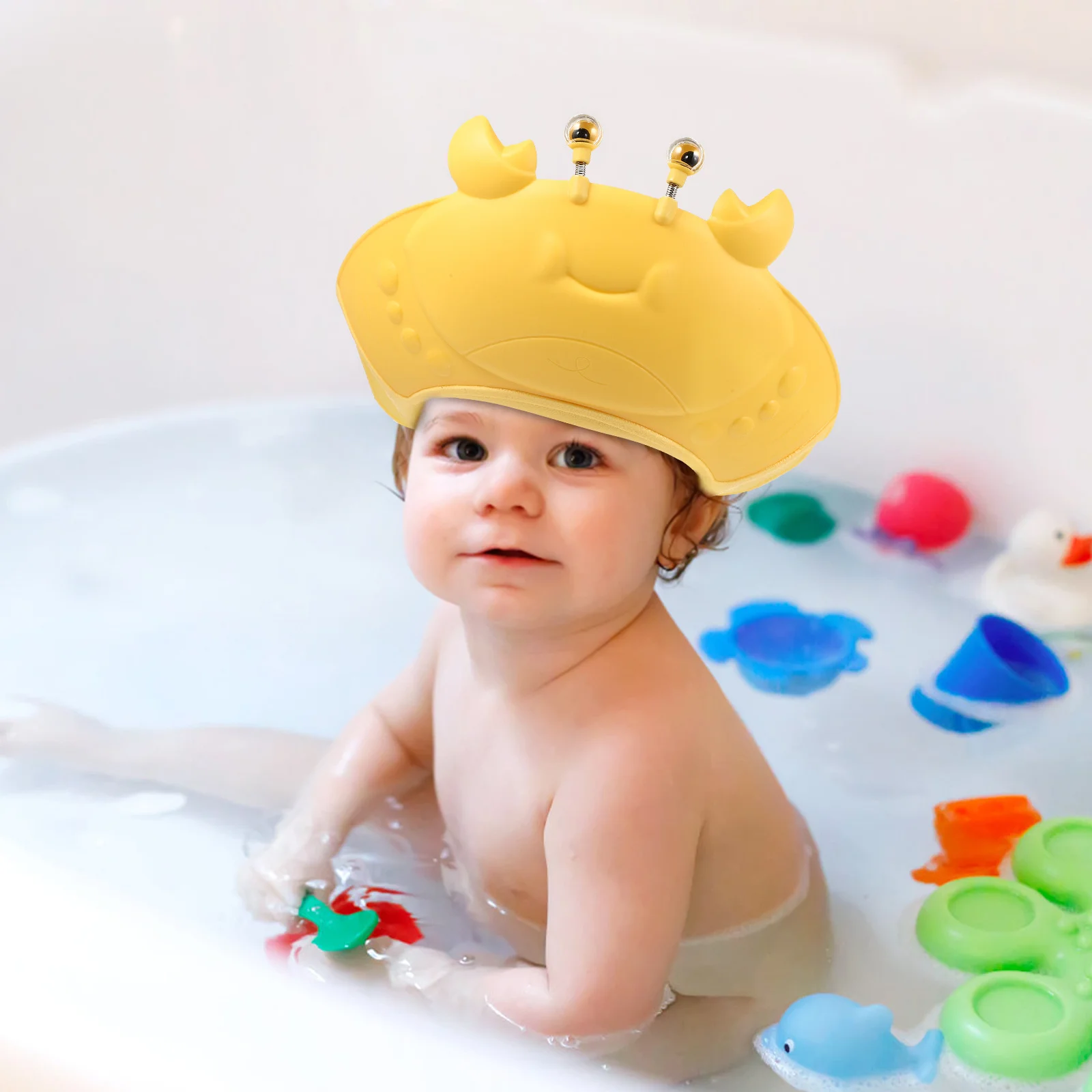 Регулируемая детская шапочка для душа - Фотография_6