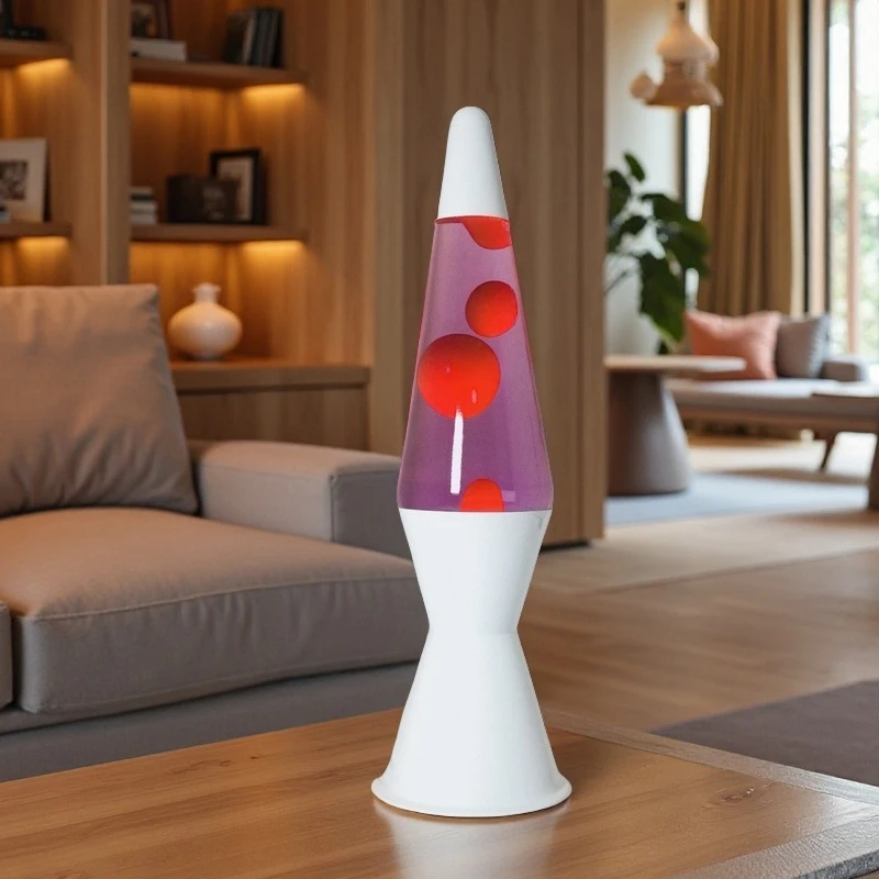 Двойная лампа из восковой лавы