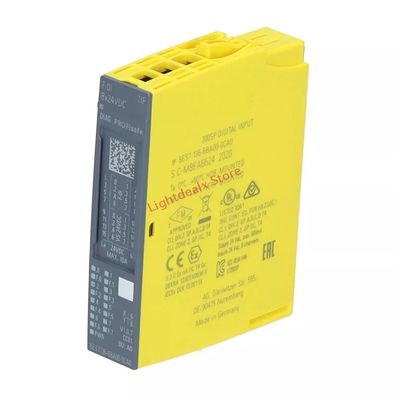 Новый модуль цифрового ввода 6es7136-6ba00-0ca0