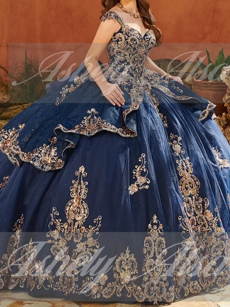 Na257 светлые платья quinceanera - Фотография_5