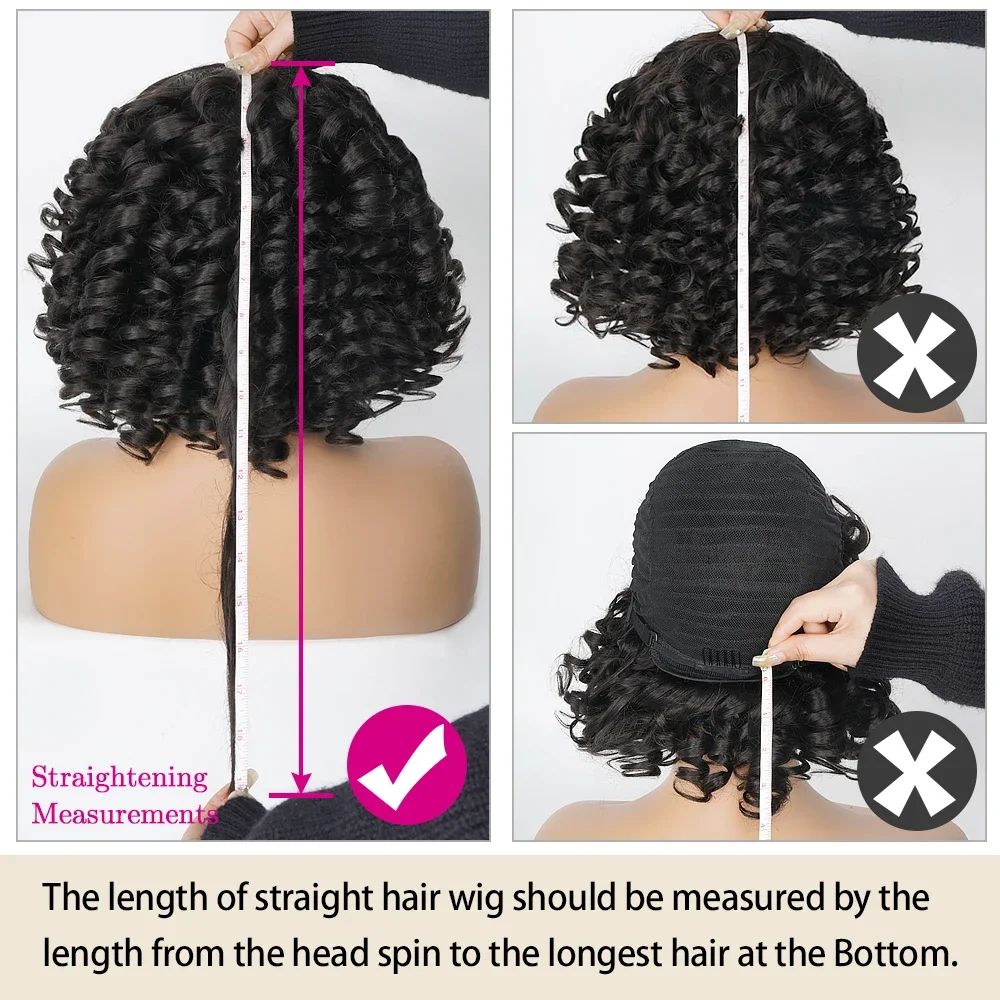 Afro rose curly funmi wigs with - Фотография_5