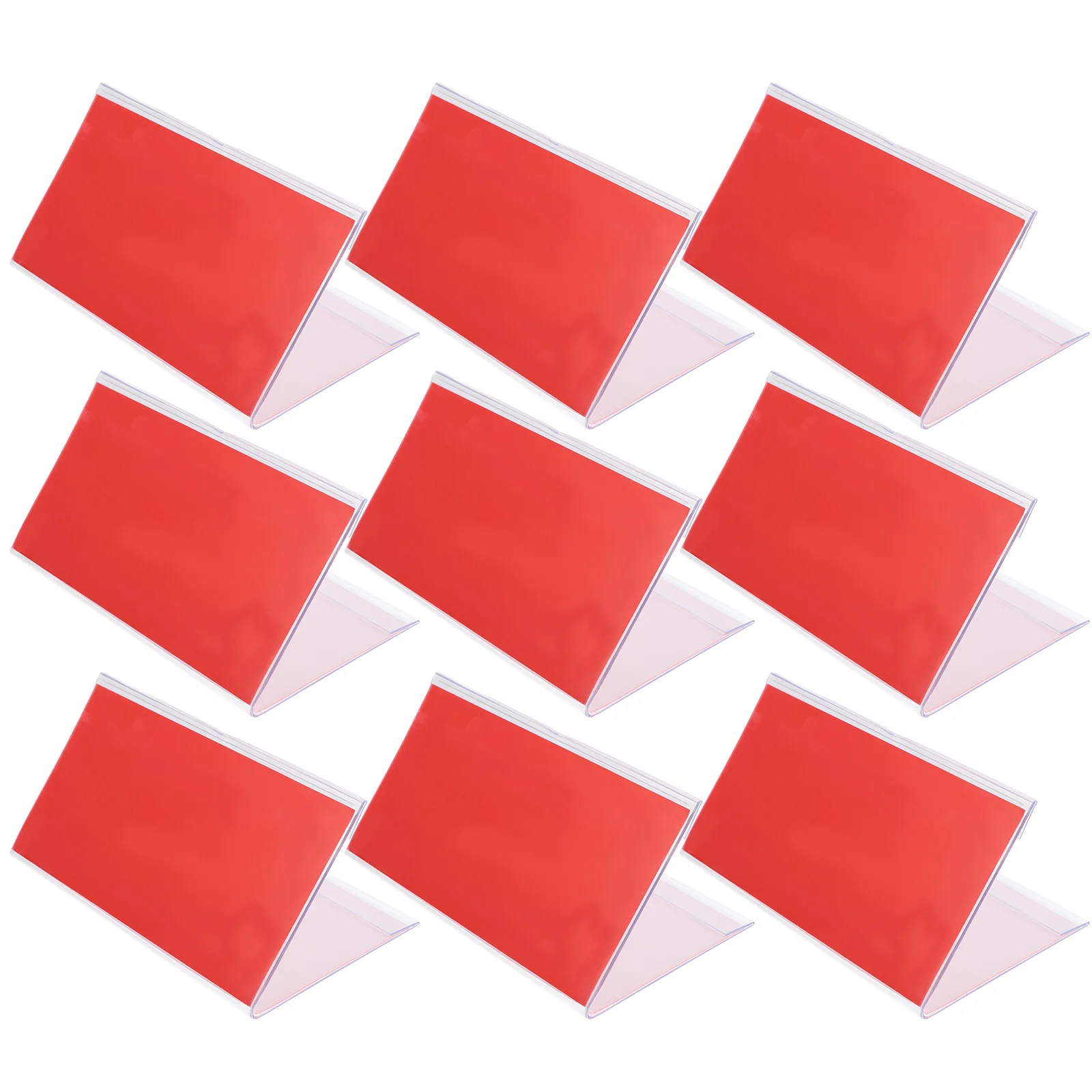 Прозрачные двусторонние таблички с именами на столе - Фотография_3