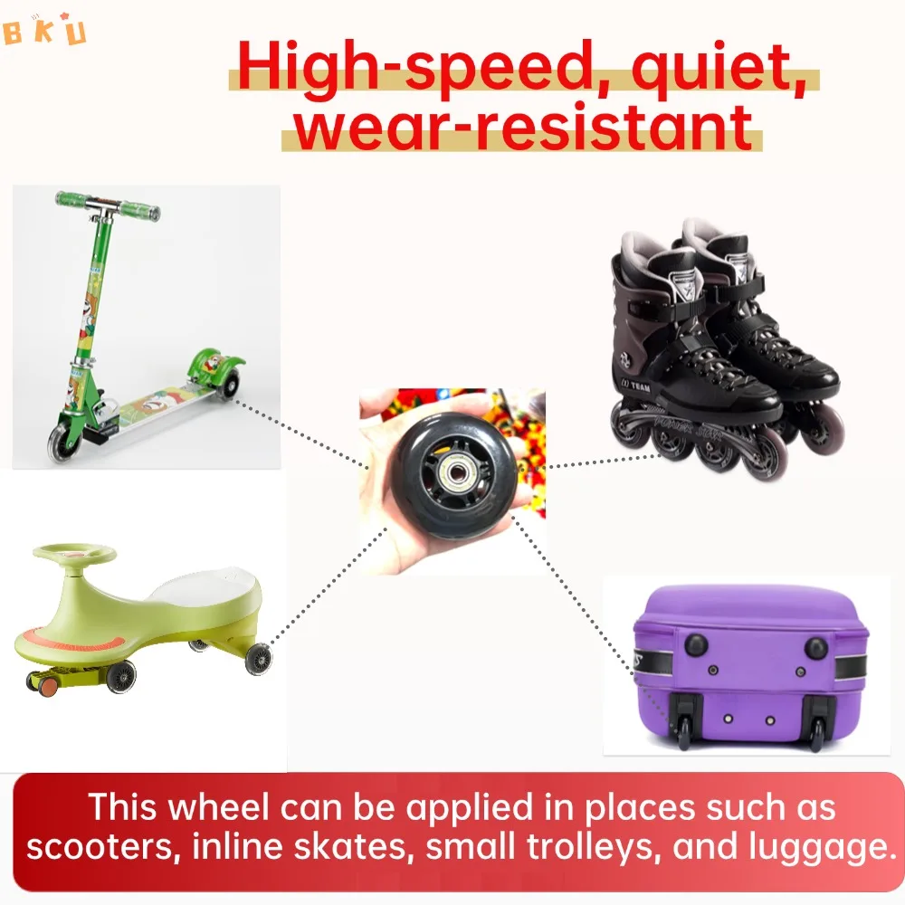 Сменные полиуретановые колеса диаметром - Фотография_4