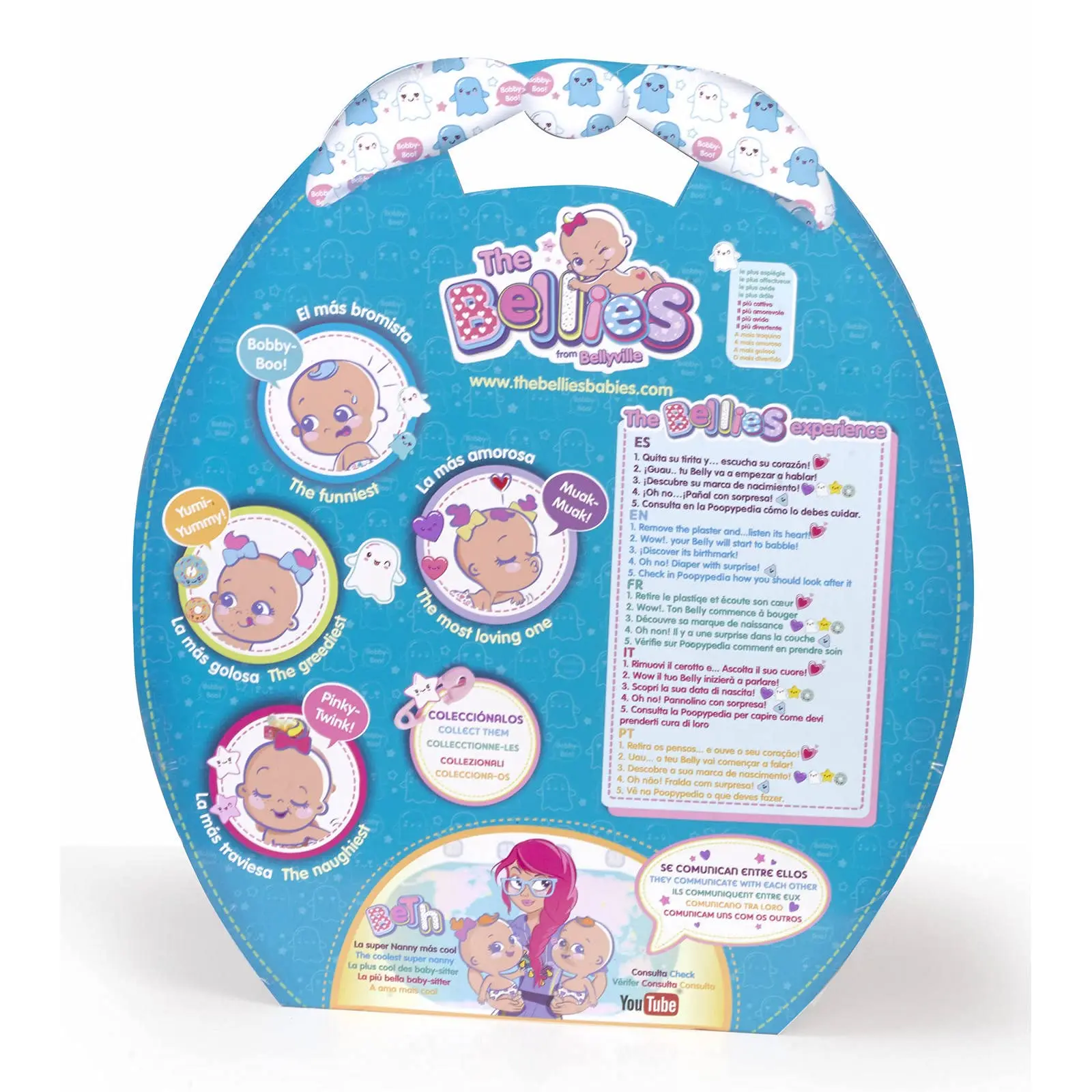 Оригинальная интерактивная кукла the bellies baby bobby-boo - Фотография_6