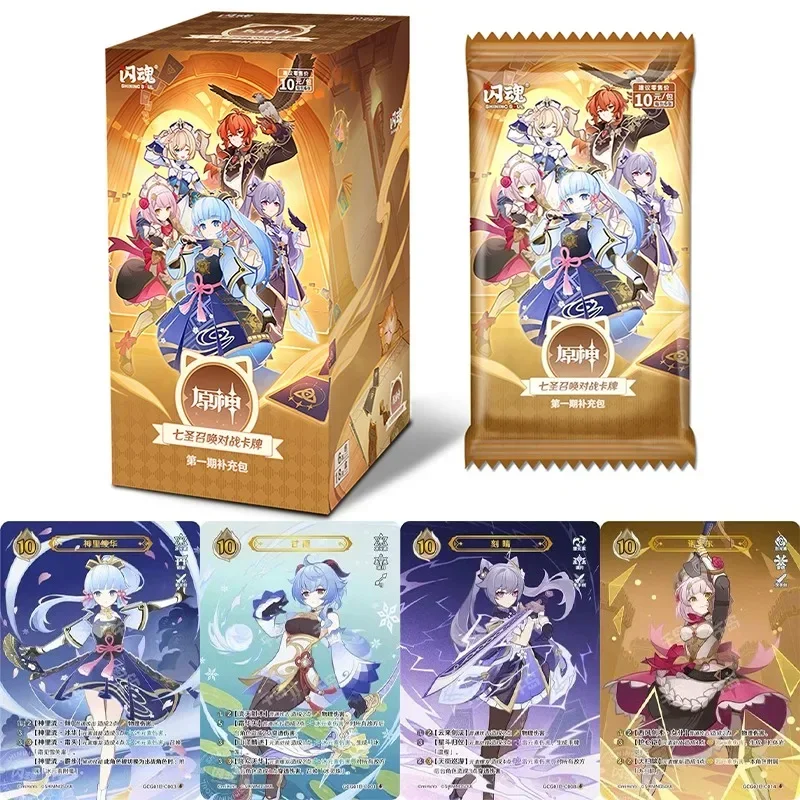 Оригинальная карта genshin impact genius invokation tcg