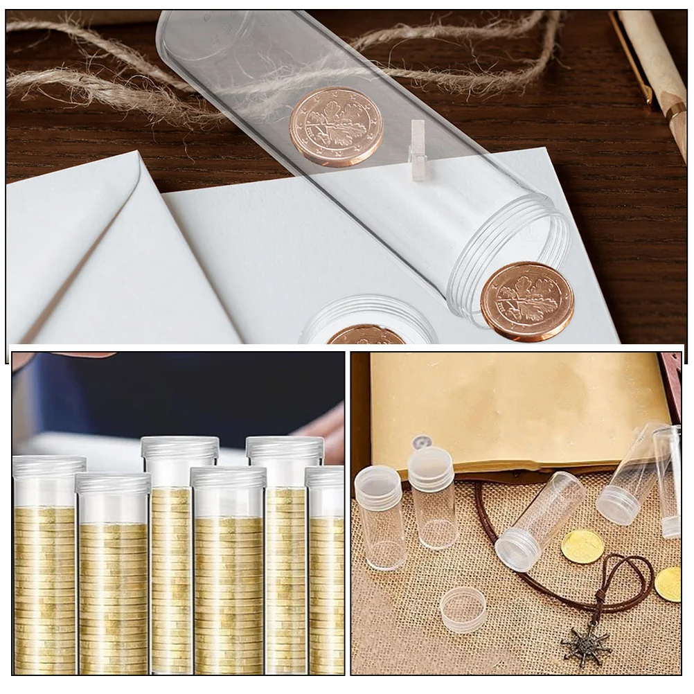 Прозрачные трубки для хранения монет - Фотография_6