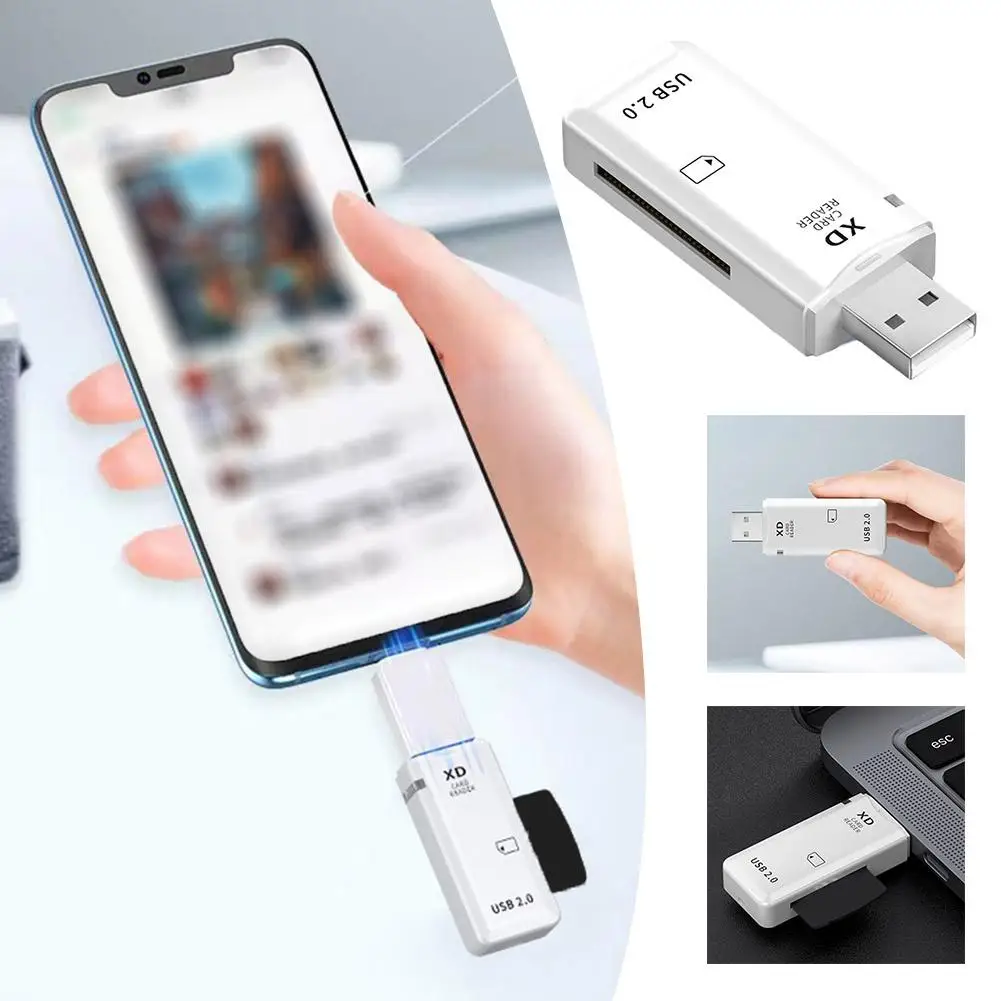 Usb2.0 высокоскоростной кард-ридер - Фотография_2