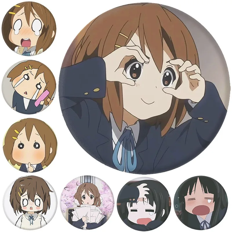 58 мм k-on! набор акриловых булавок в стиле аниме