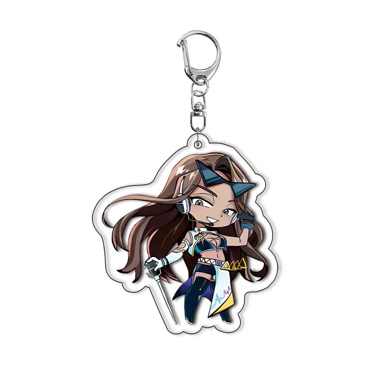 Брелки в стиле аниме alien stage chibis для женщин - Фотография_6