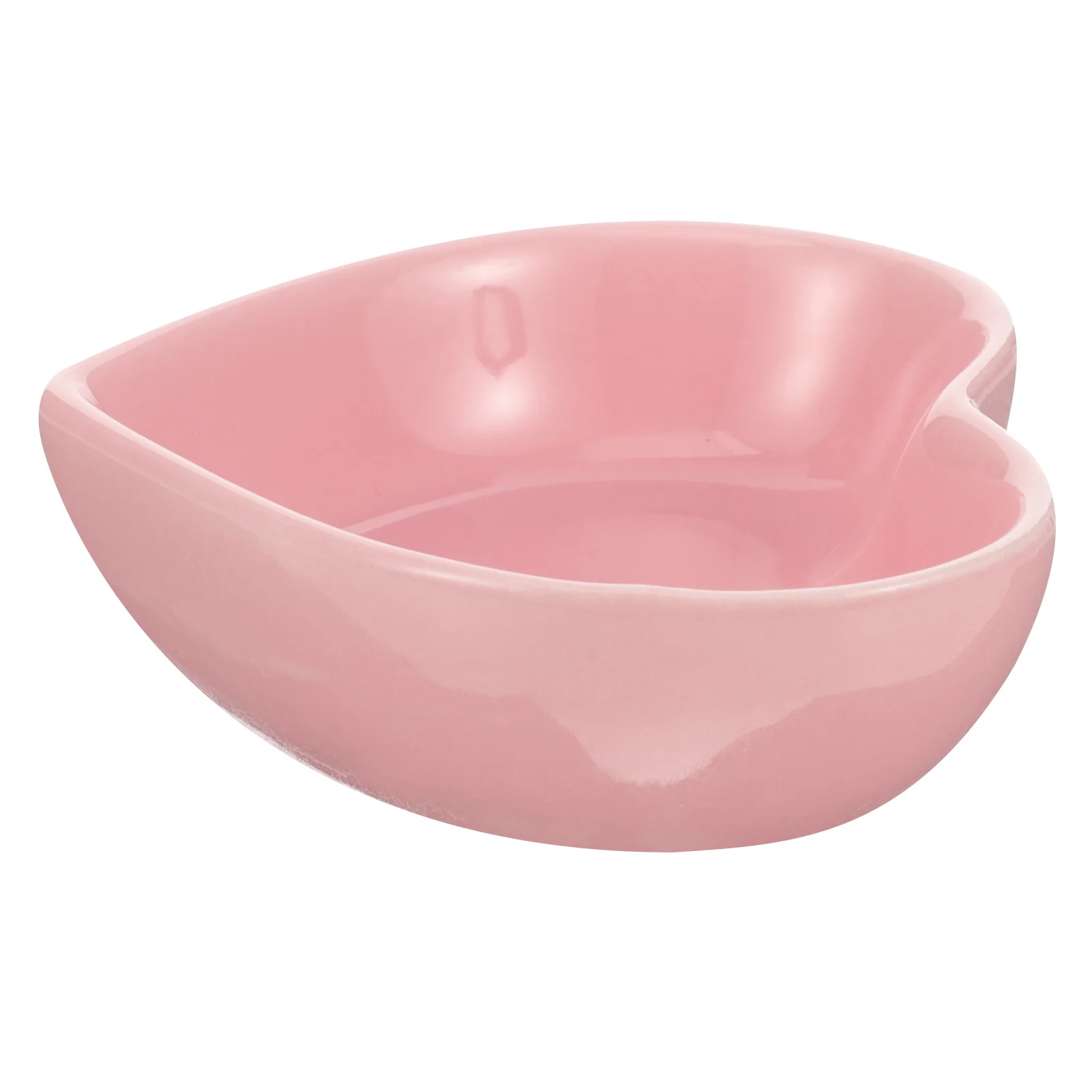 Керамическая миска в форме сердца для хомяка