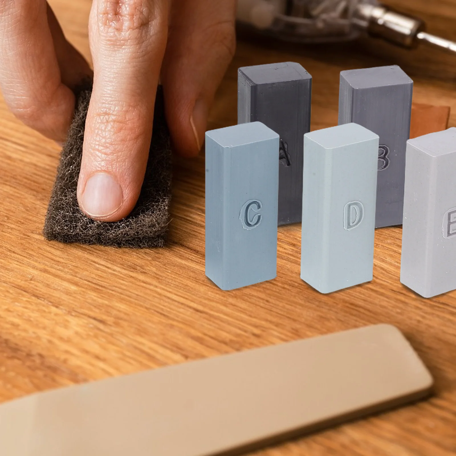 Набор восковых блоков для ремонта пола - Фотография_6