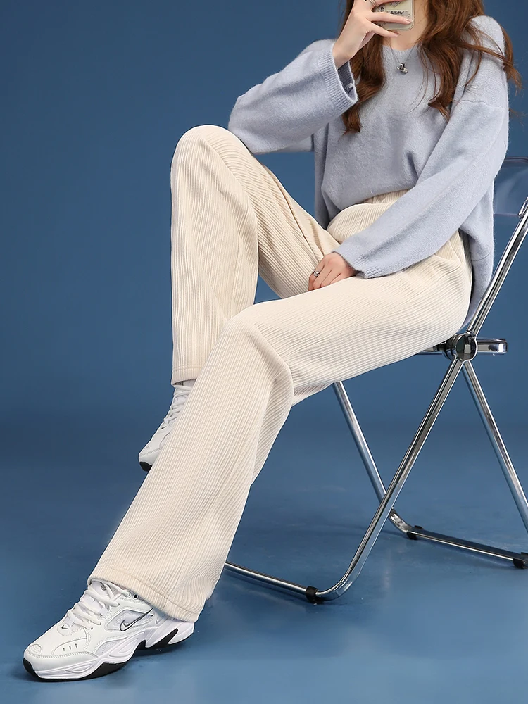 Женские плотные плюшевые брюки