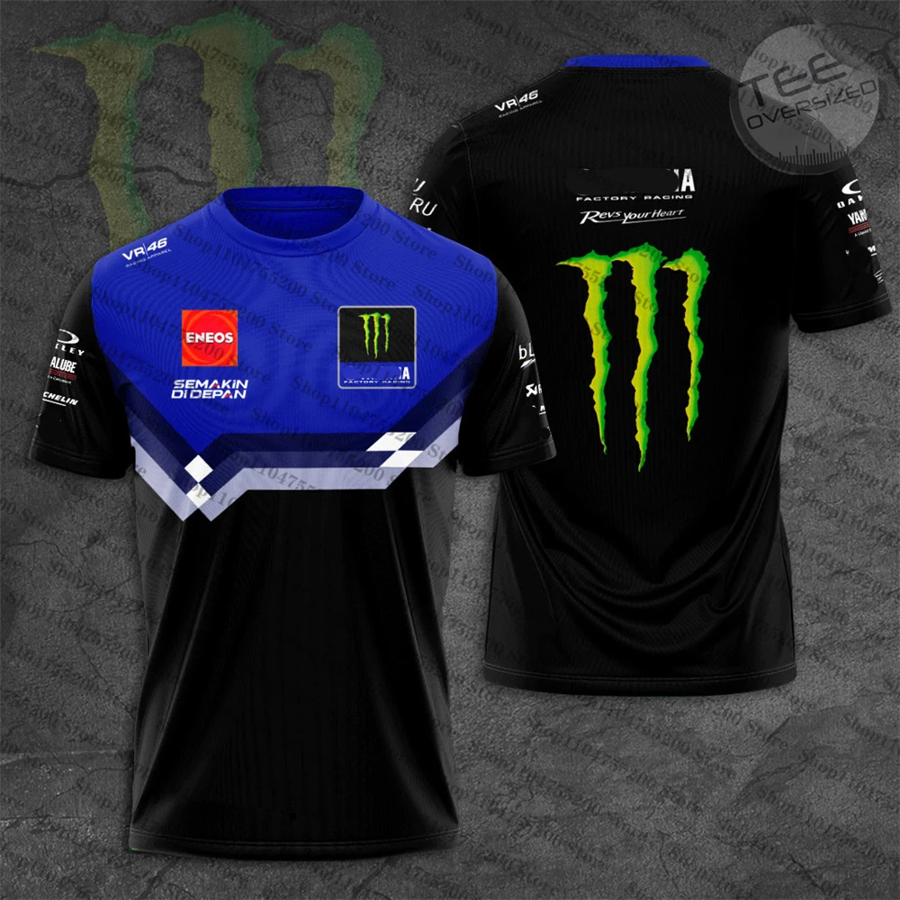 Футболка monster energy racing moto jersey 2025 для мужчин и женщин - Фотография_2