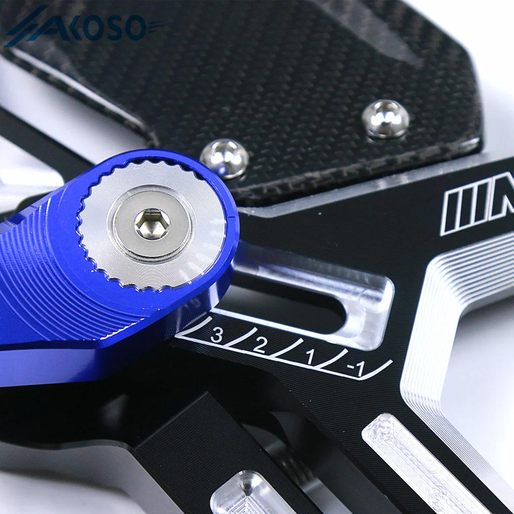 Akoso cnc сухая подставка для ног из углеродного волокна - Фотография_6
