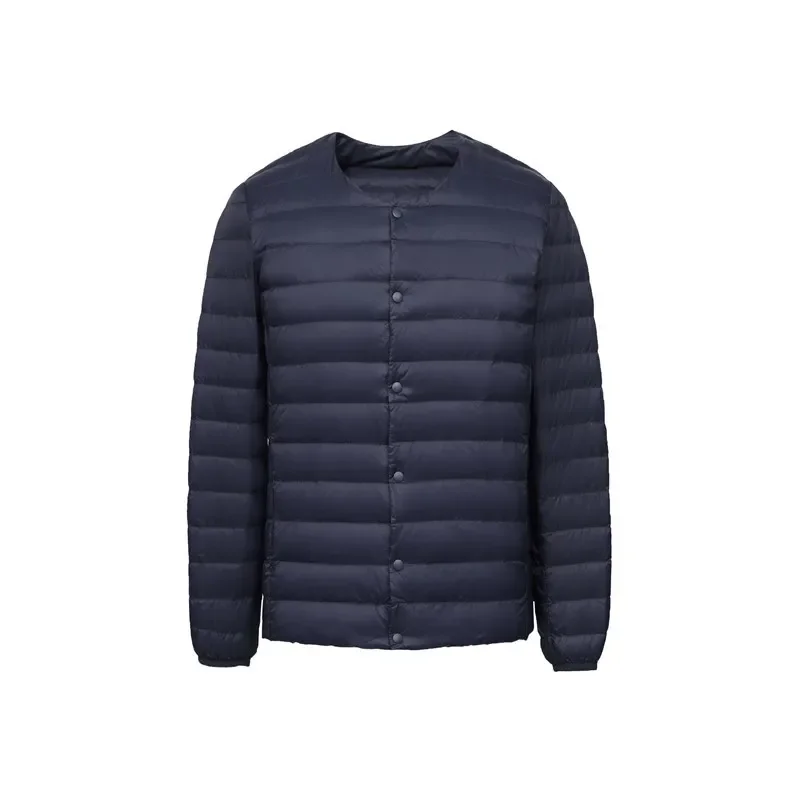 Роскошный осенне-зимний бархатный легкий трендовый пуховик 90 - Фотография_6