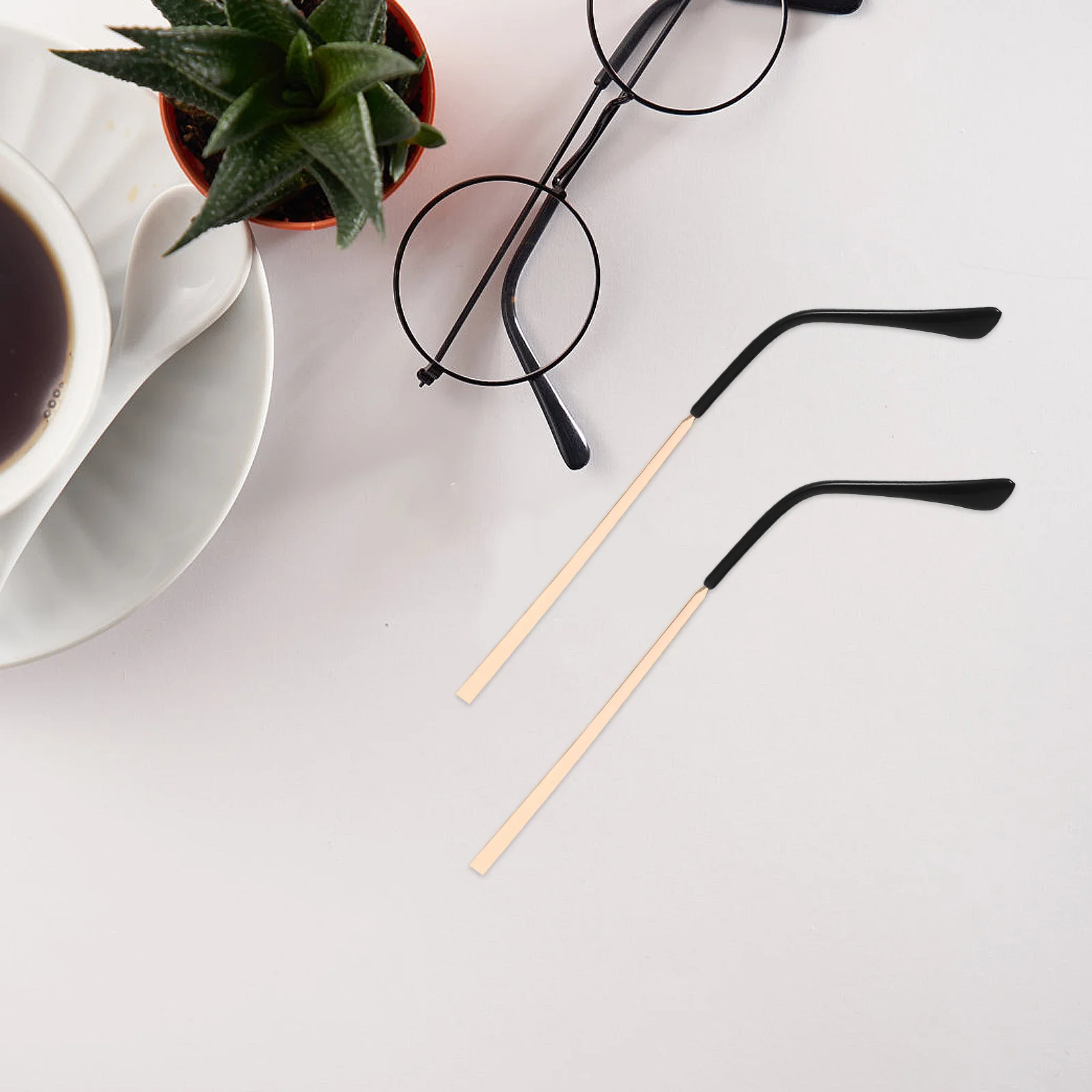 1 пара металлических ножек для очков - Фотография_5