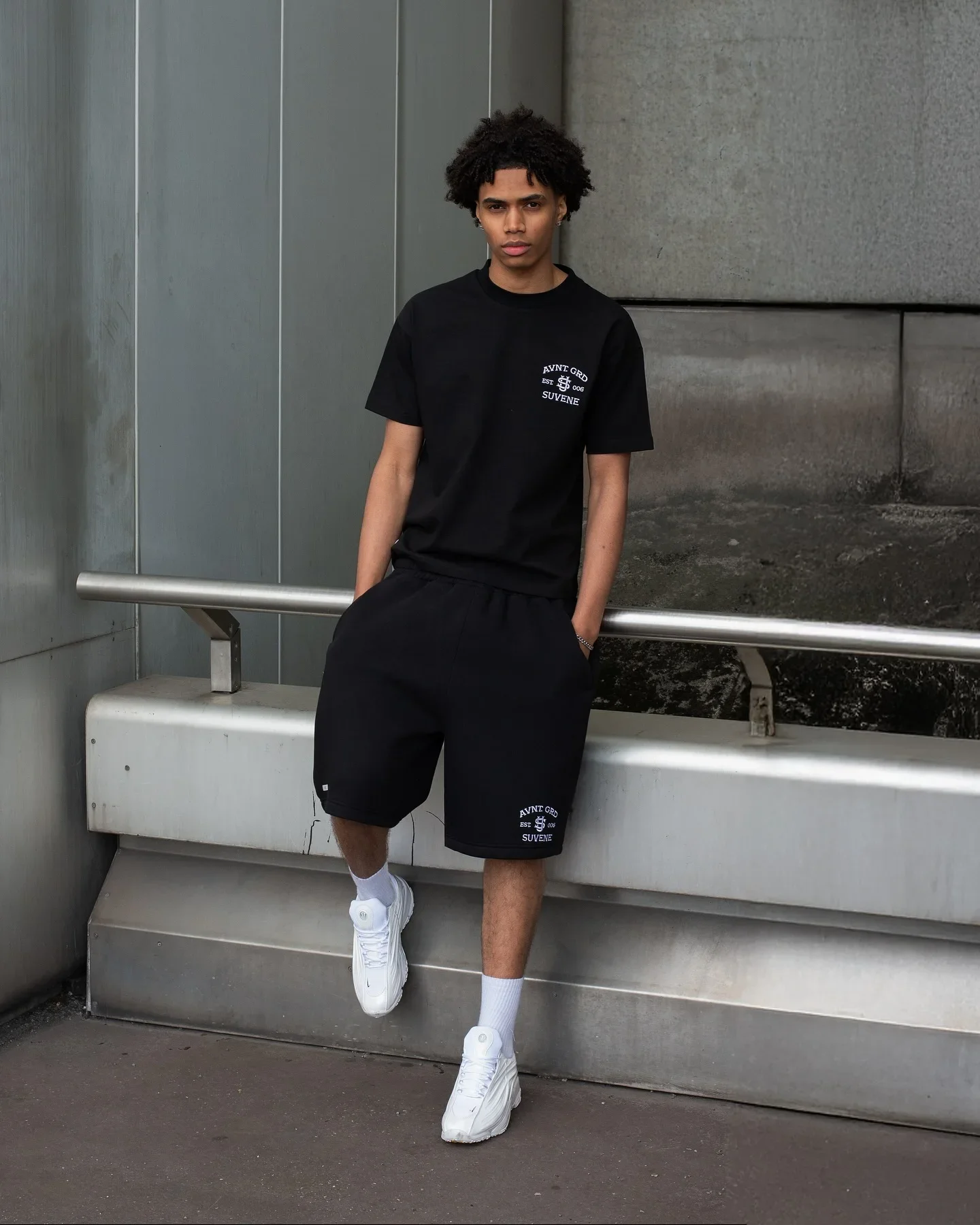 Модный мужской комплект high street из двух предметов - Фотография_5