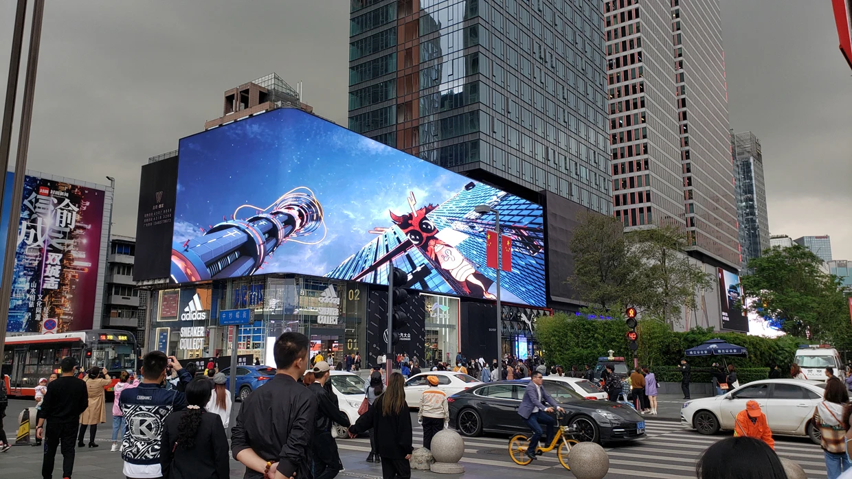 P4 светодиодный рекламный щит открытый - Фотография_2