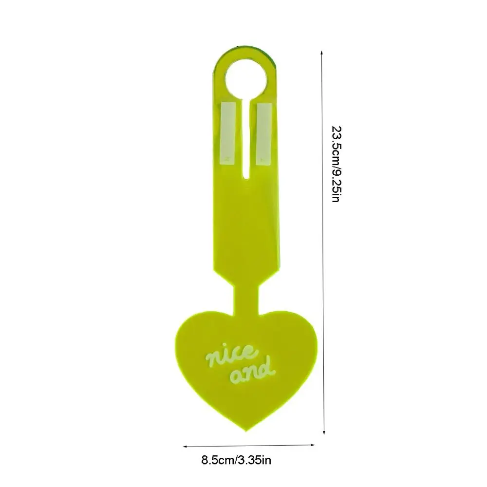 Красочная багажная бирка в форме любви - Фотография_5