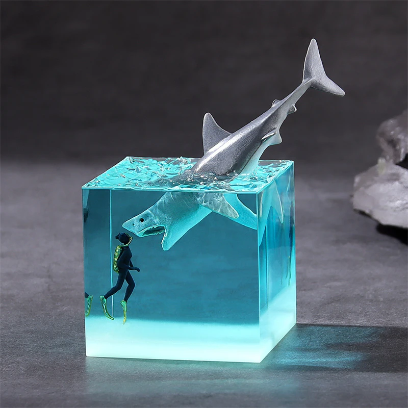 Настольная 3d-лампа в виде морского кита - Фотография_5
