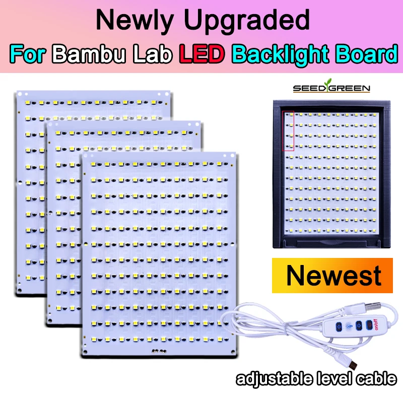 Для bambu lab литофановая светодиодная