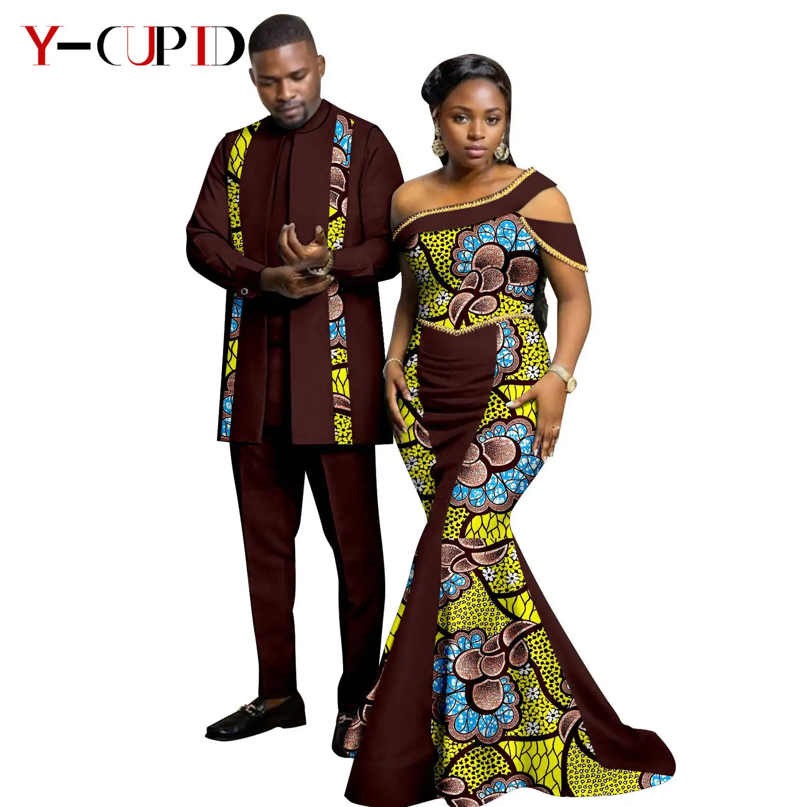 Женские платья с африканским принтом русалки - Фотография_6