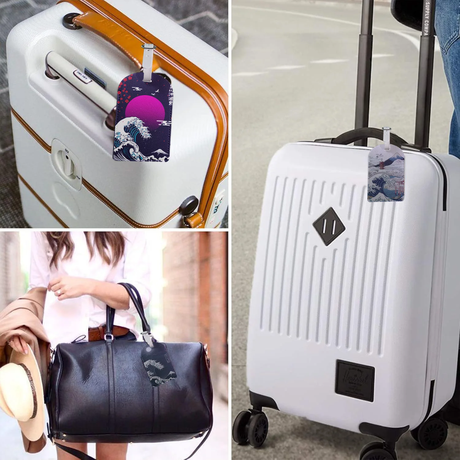 Багажные бирки с чехлом для конфиденциальности - Фотография_5