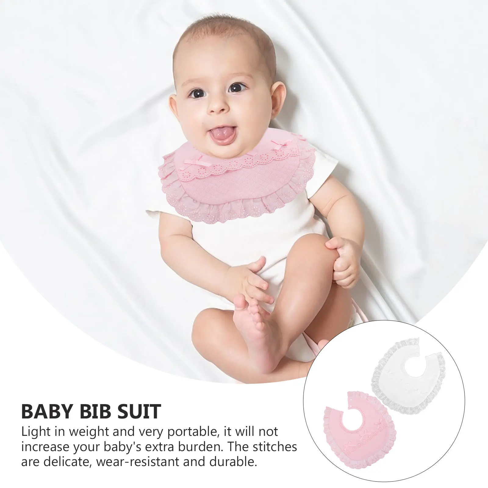 Набор нагрудников для крещения из 2 предметов - Фотография_2